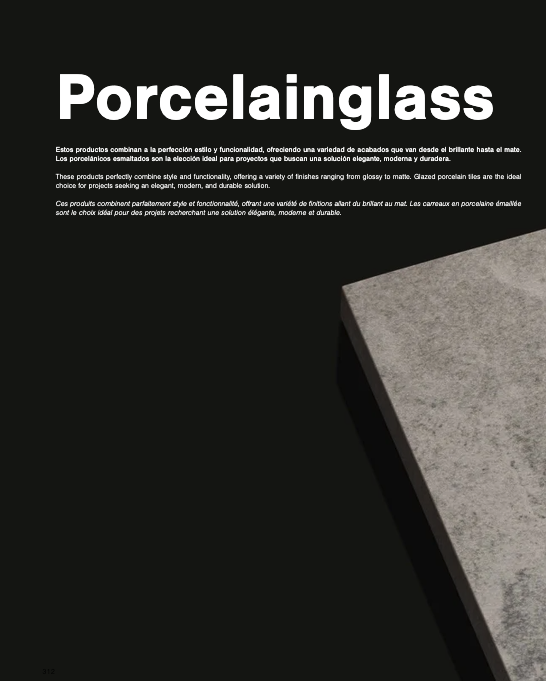 Porcelain Glass